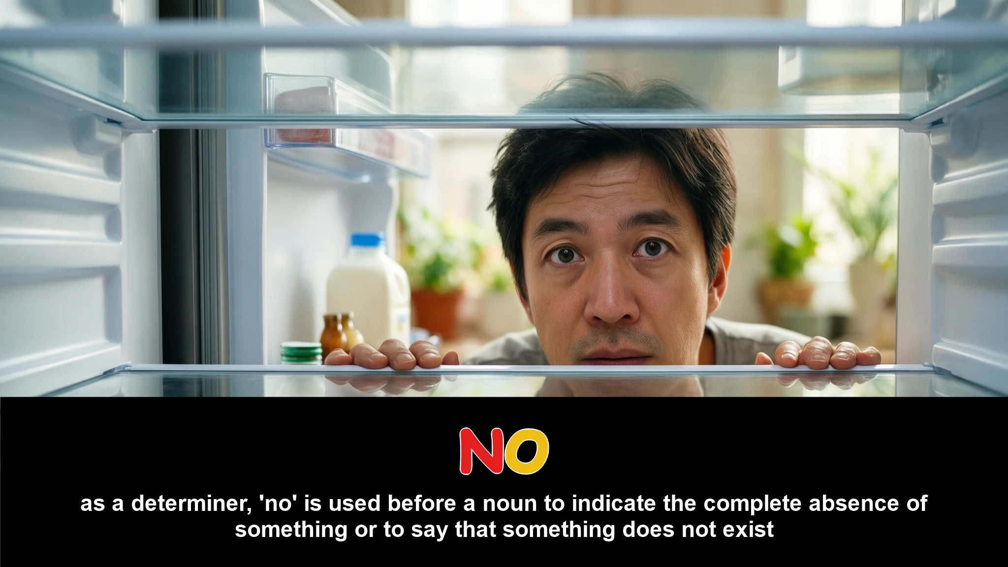 English Illustration for no